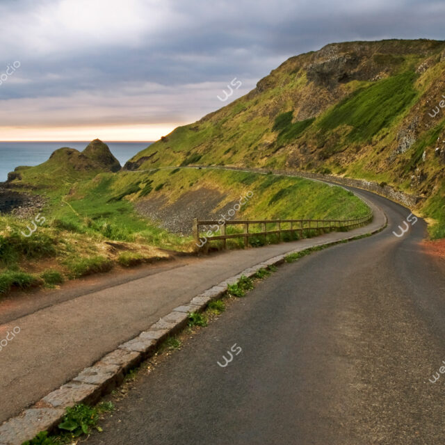 webstoodio | Zdjęcia krajobrazowe | Malownicza droga do Giant's Causeway | Irlandia Północna