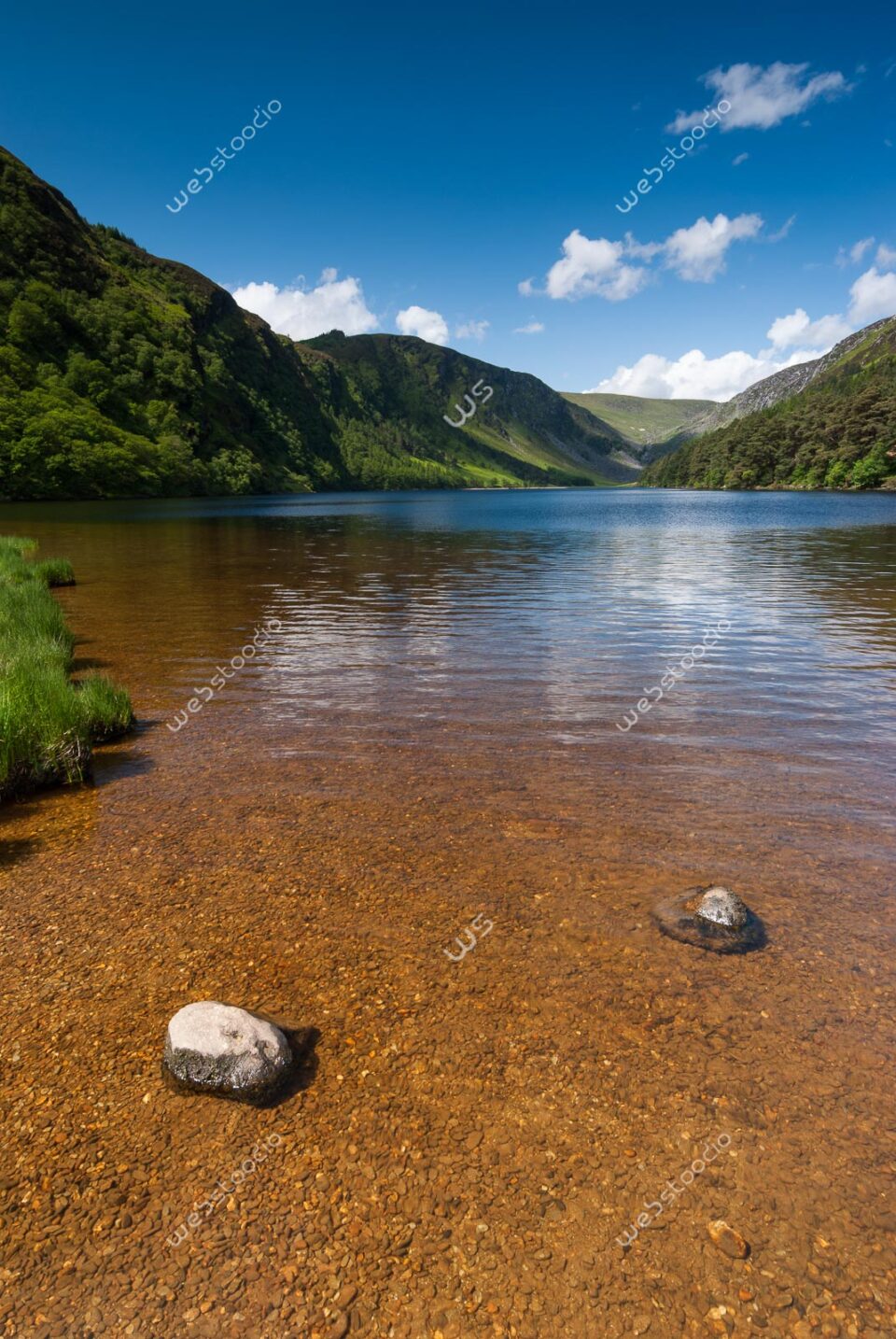 webstoodio | Zdjęcia krajobrazowe | Malownicze jezioro Glendalough, Irlandia