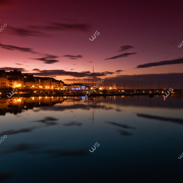 webstoodio | Zdjęcia krajobrazowe | Zachód słońca | Port jachtowy Malahide, Irlandia