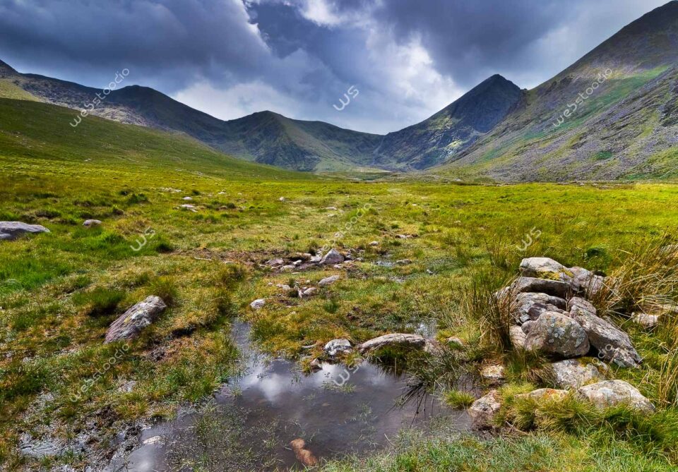 webstoodio | Zdjęcia krajobrazowe | Macgillycuddy’s Reeks (Czarne Szczyty) na półwyspie Iveragh, County Kerry, Irlandia