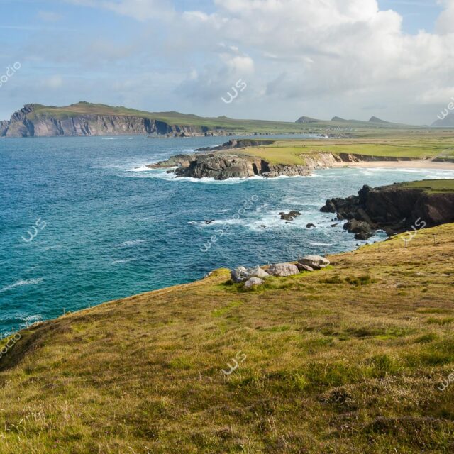 webstoodio | Zdjęcia krajobrazowe | Widok na klify na przylądku Slea Head, półwysep Dingle, Irlandia