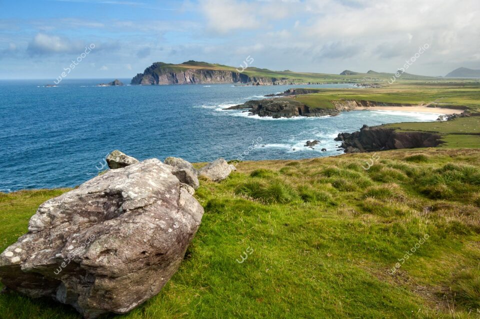 webstoodio | Zdjęcia krajobrazowe | Widok na Atlantyk na przylądku Slea Head, półwysep Dingle, Irlandia